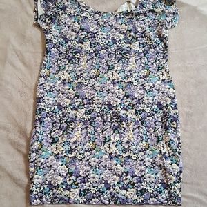 Floral bodycon dress